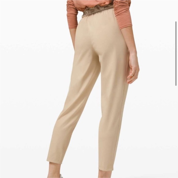 NWT Lululemon Stretch High-Rise Pant 7/8 Pant in Trench/Tan - Picture 3 of 7